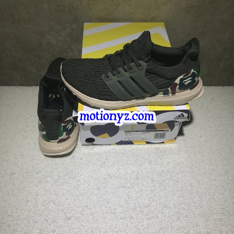 Real Boost Adidas Ultra Boost 3.0 Camo Green